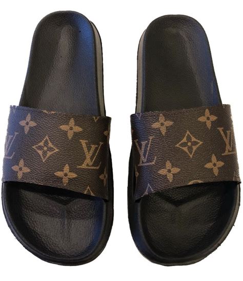 lv slides men's|louis vuitton flip flops men's.